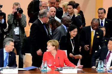 Macri-Merkel-Xi-Jinping-Hamburgo-G20