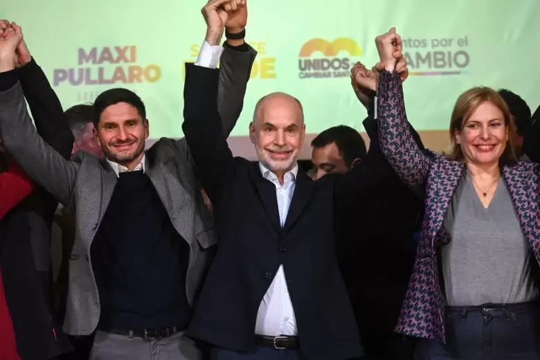 Larreta con Pullaro en Rosario, tras la victoria electoral: "Este es el triunfo del trabajo, la experiencia, la trayectoria y de la amplitud"