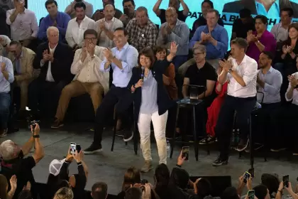 La candidata presidencial de Juntos por el Cambio (JxC), Patricia Bullrich.