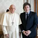 Javier Milei se reunió una hora con el papa Francisco: de qué hablaron