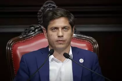 El gobernador de Buenos Aires, Axel Kicillof.