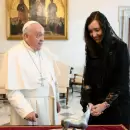 El Papa Francisco recibi a la vicepresidenta Victoria Villarruel: "A no aflojar y no perder el sentido comn"